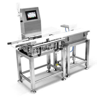 Máquina de checkweigher de control de autos de cinturón de alto grado de grado alimenticio 