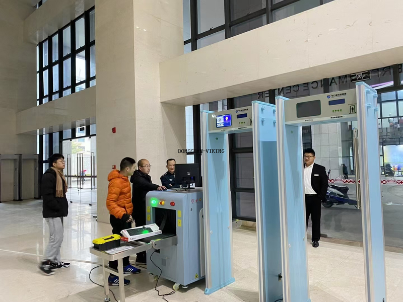 Detector de metales de escáner de carrocería de zona de detección máxima 60 para la seguridad 